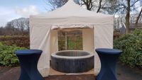 jacuzzi in tent